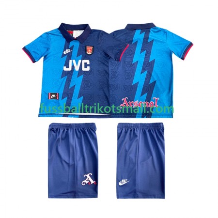 Fußballtrikots Arsenal 1995 Retro Kinder 1996 Kurzarm Auswärts-trikot kaufen